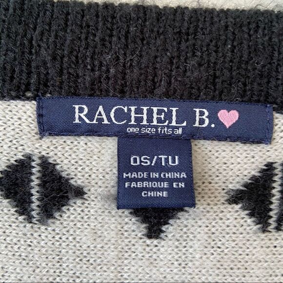 RACHEL B.-Aztec Double Pocket Lightweight Open Short Sleeve Cardigan - Picture 8 of 8